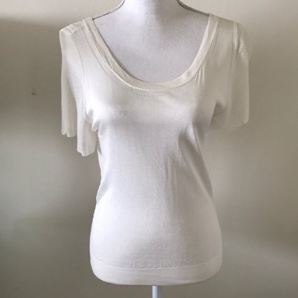 Dolce & Gabbana ivory sheer top- only the ivory color - Picture 4 of 9